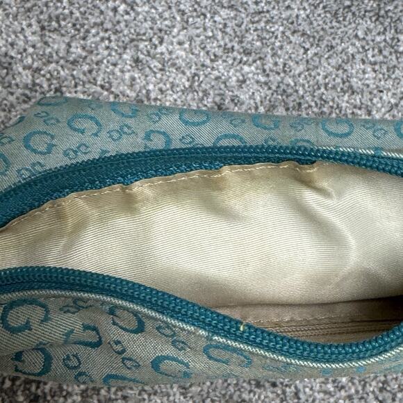 Vintage Y2K Guess Baguette Purse Logo Preppy Coquette Retro Mini Shoulder Bag - Picture 10 of 14